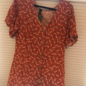 Sun Button Up Dress